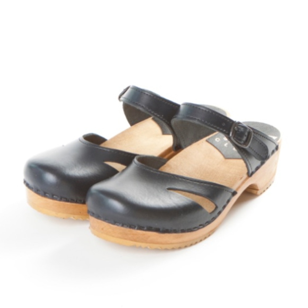Sven Original Side Slit Swedish Clogs, Ocean, Size 36